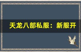 天龙八部私服：新服开启，老玩家回归的回归礼包大揭秘